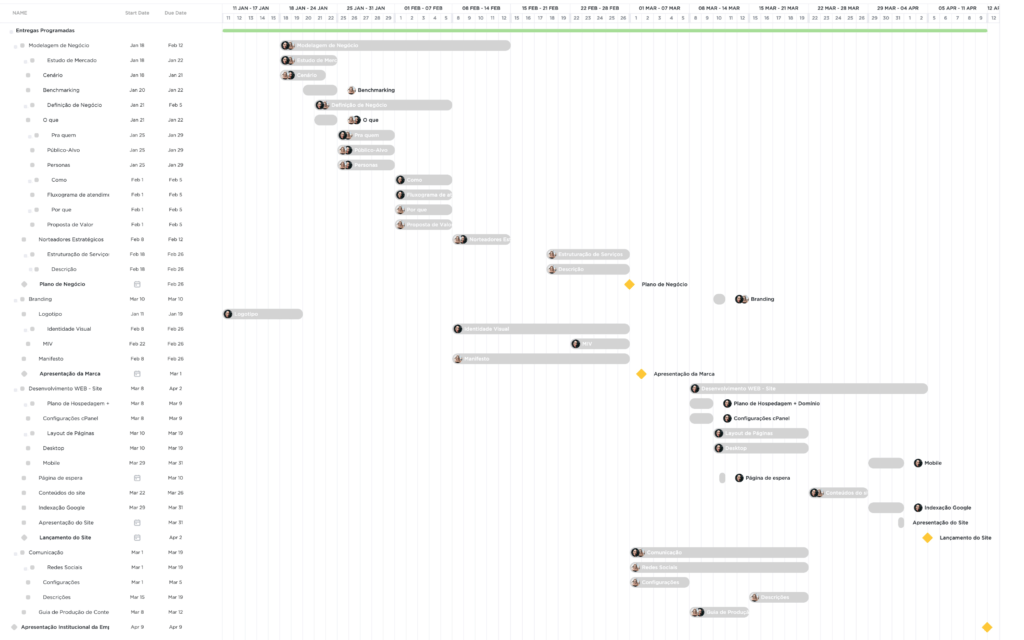 Roadmap de Projeto